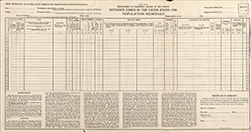 Fifteenth Census of the United States: 1930“1930 Census Form”